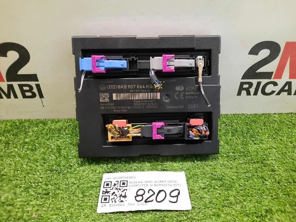 Computer DI Bordo 8K0907064KG Audi A4 8K5 Avant 2012