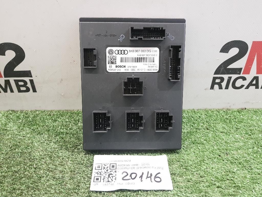 Computer DI Bordo 8K0907063DG BCM Audi Q5 8RB 2012
