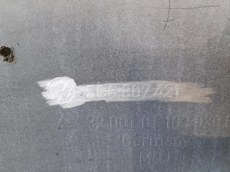 Paraurti POST 5G9807421M Volkswagen GOLF VII Variant 2017