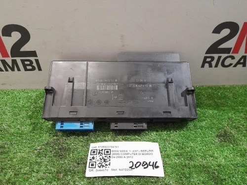 Computer DI Bordo 9247472 Bmw Serie 1 E87 Berlina 2005