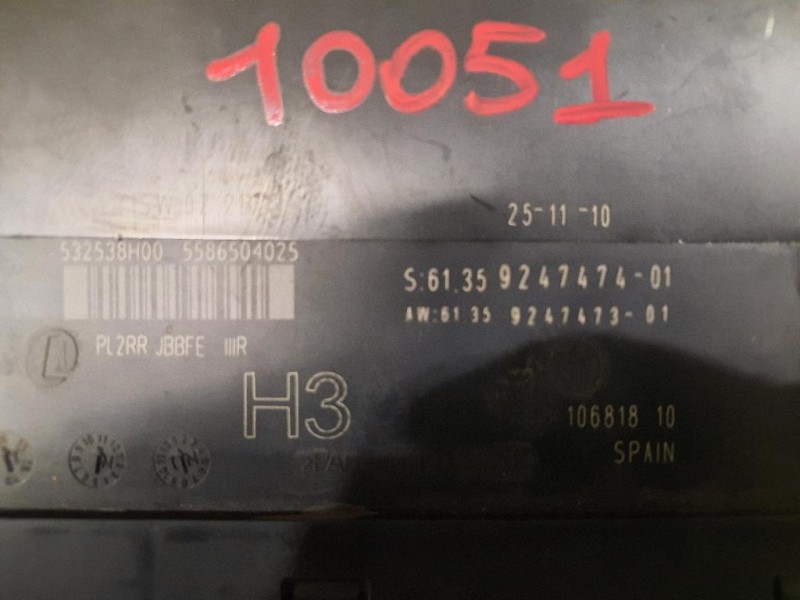 Computer DI Bordo 61359247474 Bmw Serie 1 E88 Cabrio 2005