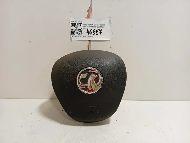 Air-bag Guidatore 39118077 Opel Astra K 2016