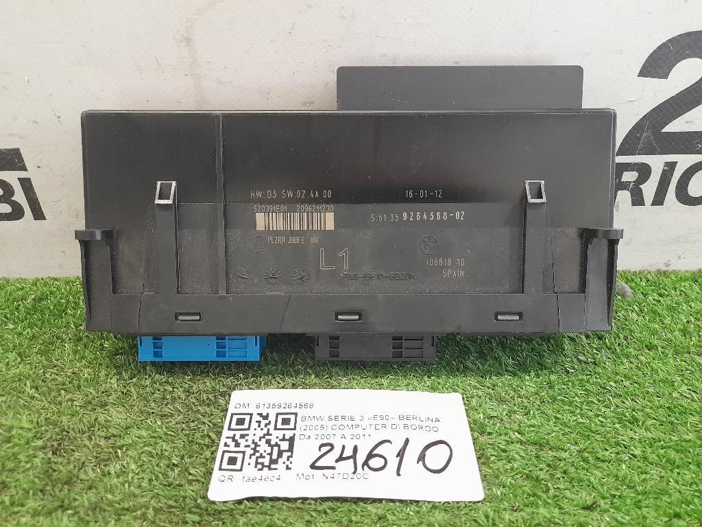 Computer DI Bordo 61359264568 Bmw Serie 3 E90 Berlina 2005