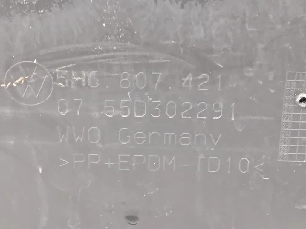 Paraurti POST 5H6807421 Volkswagen GOLF VIII 2019