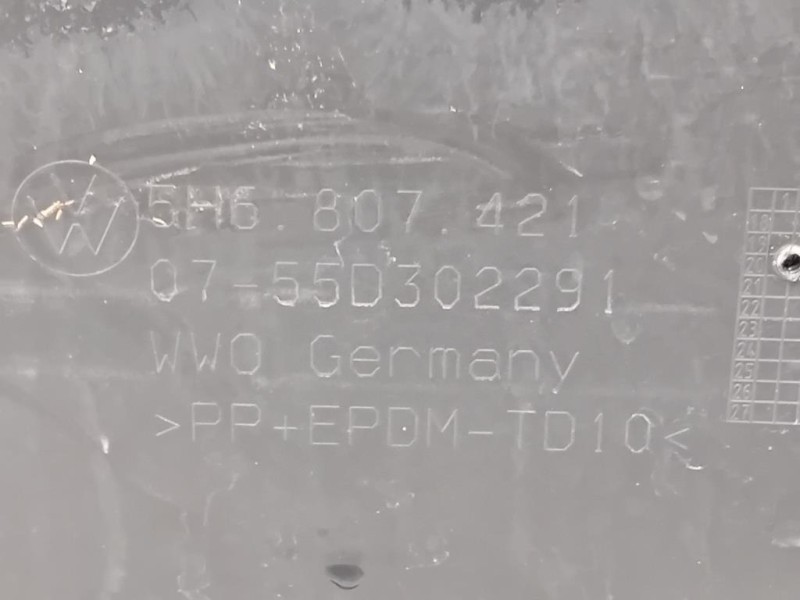 Paraurti POST 5H6807421 Volkswagen GOLF VIII 2019