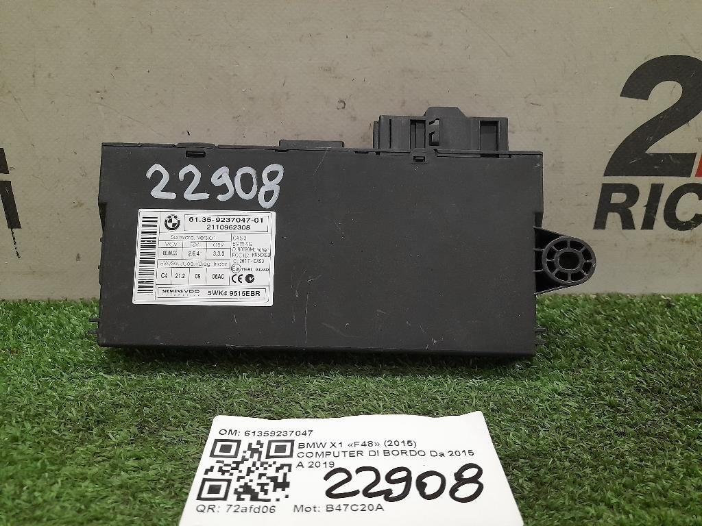 Computer DI Bordo 61359237047 Bmw X1 F48 2015