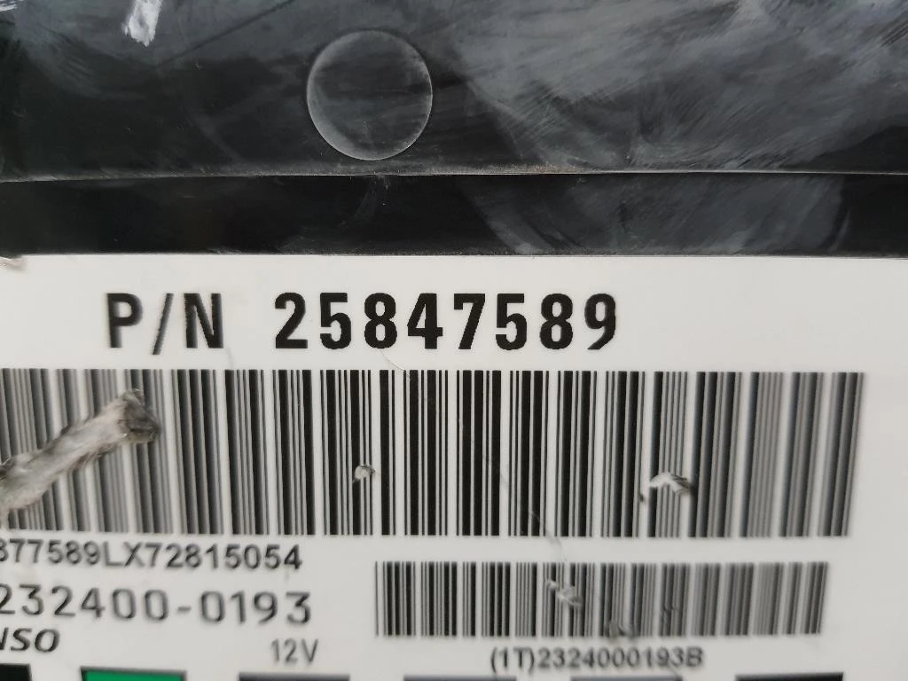 Computer DI Bordo 25847589 Chevrolet Captiva I 2007