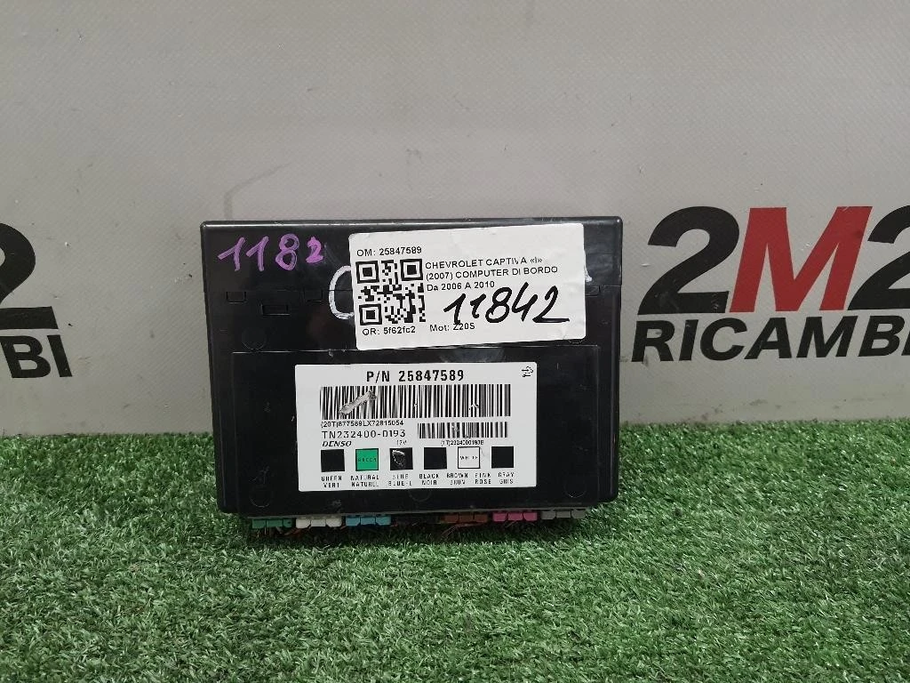 Computer DI Bordo 25847589 Chevrolet Captiva I 2007