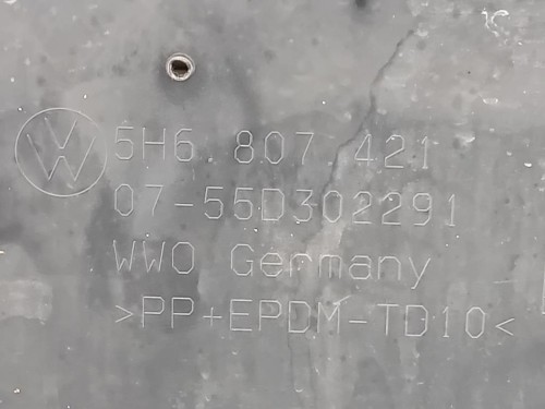 Paraurti POST 5H6807421 Volkswagen GOLF VIII 2019