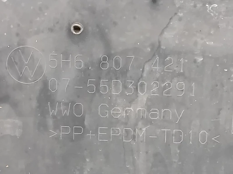 Paraurti POST 5H6807421 Volkswagen GOLF VIII 2019