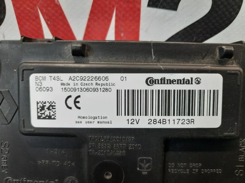 Computer DI Bordo 284B11723R A2C92226606 CENTRALINA BODY Dacia Duster I 2014