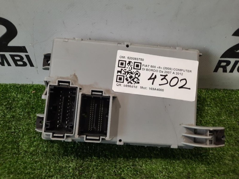 Computer DI Bordo 00520083750 BODY Fiat 500 II 2008