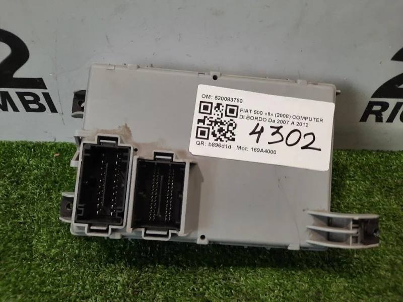 Computer DI Bordo 00520083750 BODY Fiat 500 II 2008