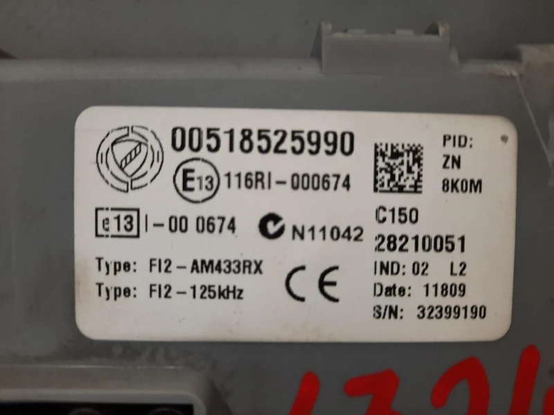 Computer DI Bordo 518525990 CENTRALINA BODY Fiat 500 II 2008