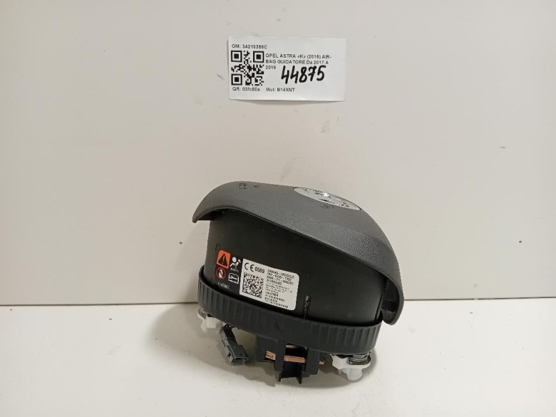 Air-bag Guidatore 34210358C Opel Astra K 2016