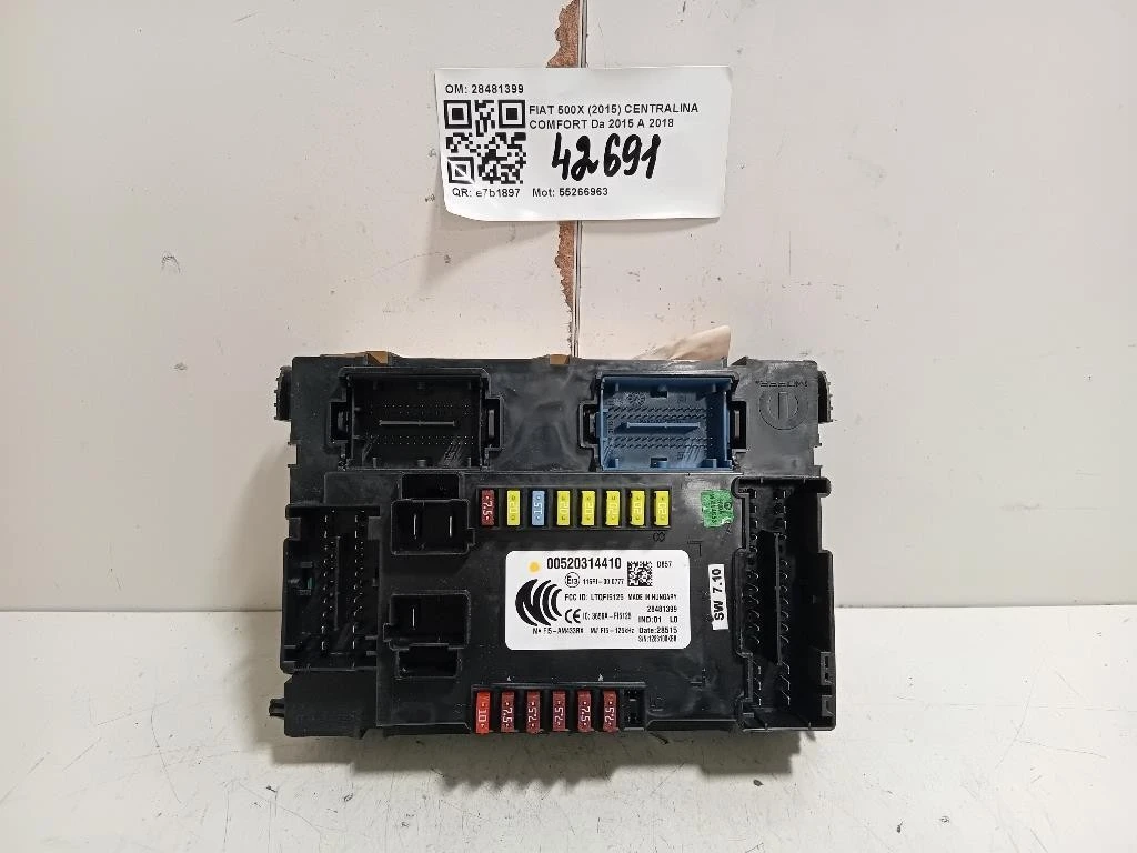 Computer DI Bordo 28481399 Fiat 500X 2015