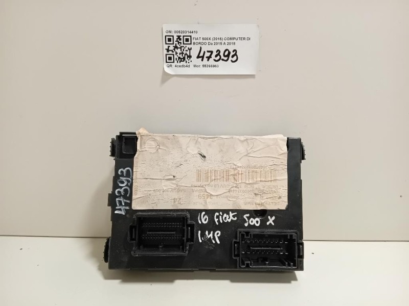Computer DI Bordo 00520314410 Fiat 500X 2015