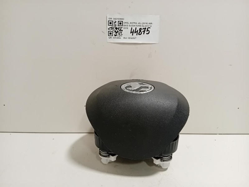 Air-bag Guidatore 34210358C Opel Astra K 2016