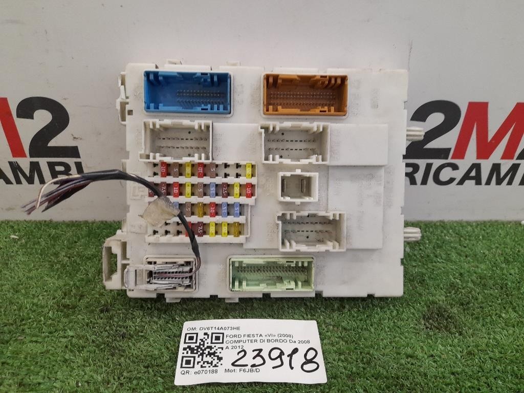 Computer DI Bordo DV6T14A073HE Ford Fiesta VI 2008