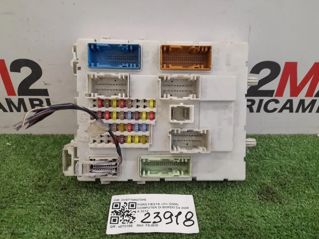 Computer DI Bordo DV6T14A073HE Ford Fiesta VI 2008
