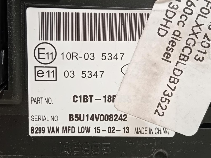 Computer DI Bordo 10R-03 5347 Ford Focus IV SW 2011