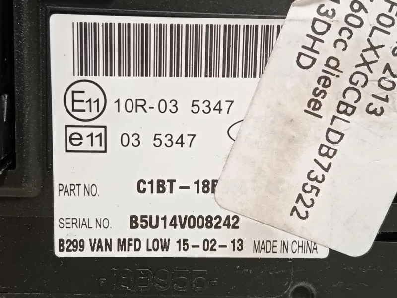 Computer DI Bordo 10R-03 5347 Ford Focus IV SW 2011