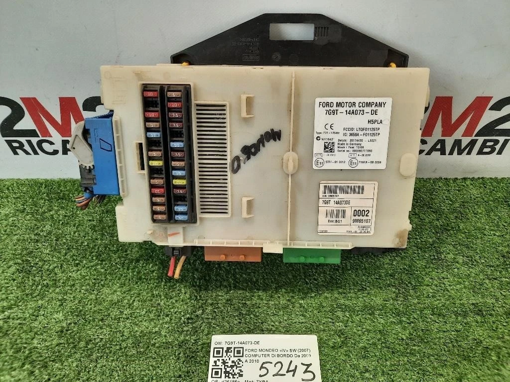 Computer DI Bordo 7G9T-14A073-DE MODULO FUSIBILE Ford Mondeo IV SW 2007