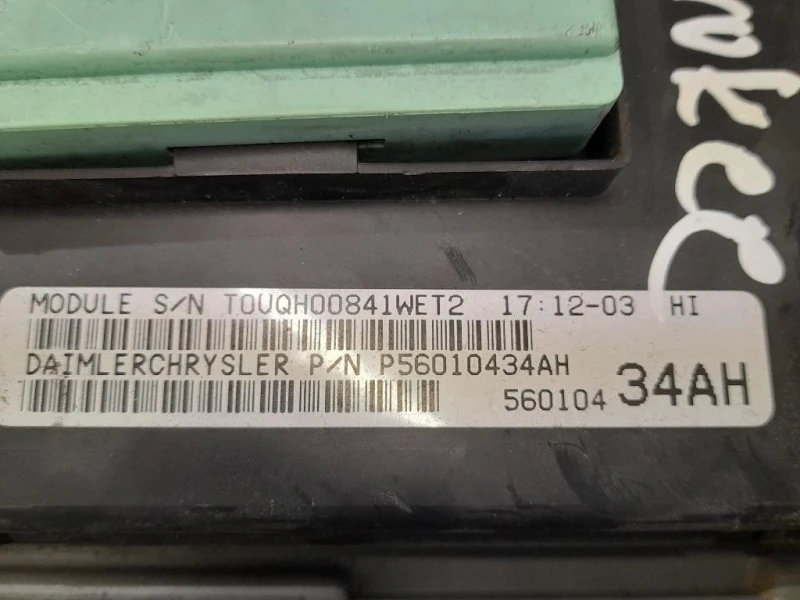 Computer DI Bordo P56010434AH Jeep Cherokee III 2002