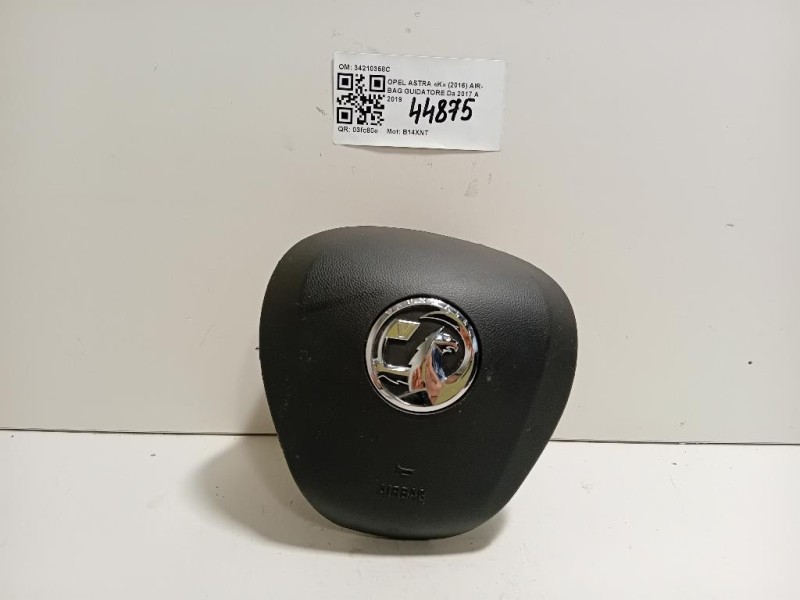 Air-bag Guidatore 34210358C Opel Astra K 2016