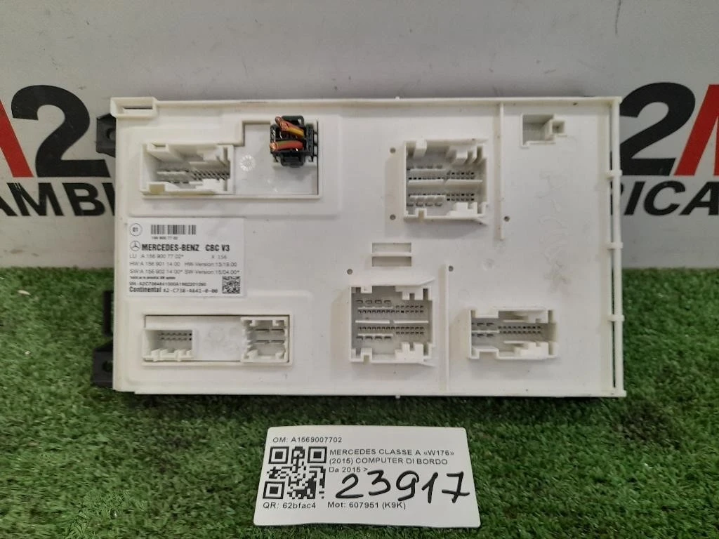 Computer DI Bordo A1569007702 Mercedes Classe A W176 2015