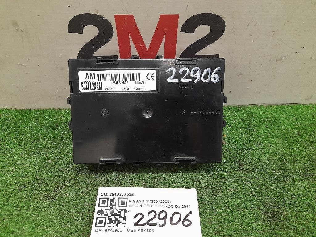 Computer DI Bordo 284B2JX52E Nissan Nv200 2009
