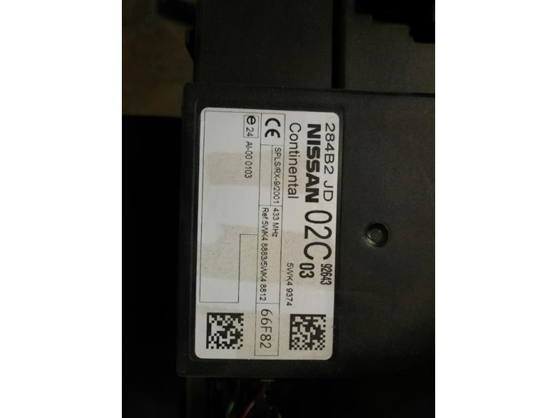 Computer DI Bordo 284B2JD Nissan Qashqai I 2007