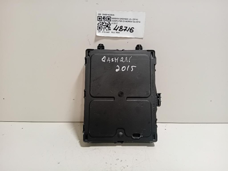 Computer DI Bordo 284B14CB2A Nissan Qashqai II 2014