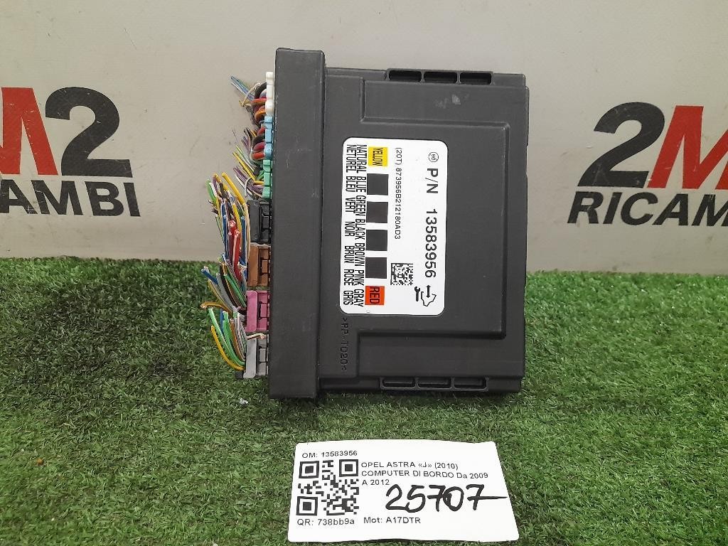 Computer DI Bordo 13583956 Opel Astra J 2010