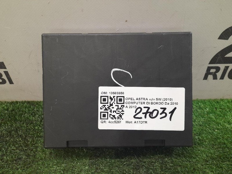 Computer DI Bordo 13583956 Opel Astra J SW 2010