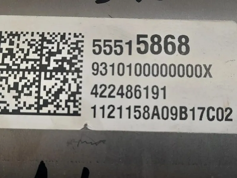 Catalizzatore 55515868 Opel Astra K 2019