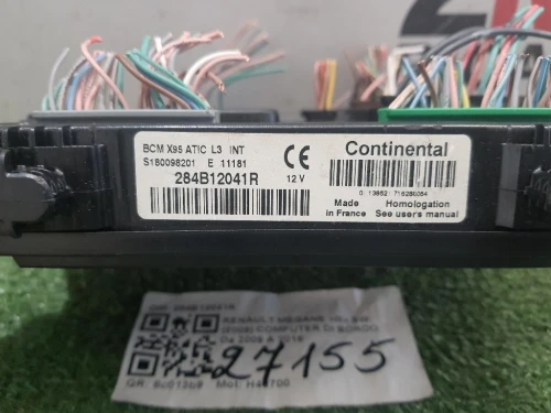 Computer DI Bordo 284B12041R Renault Mégane III SW 2009