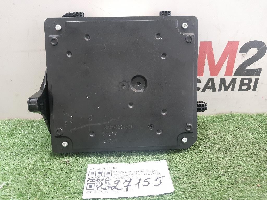 Computer DI Bordo 284B12041R Renault Mégane III SW 2009