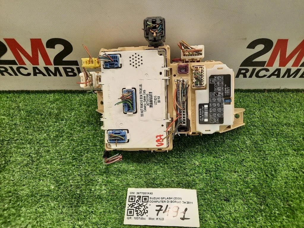 Computer DI Bordo 3677051K40 Suzuki Splash 2008