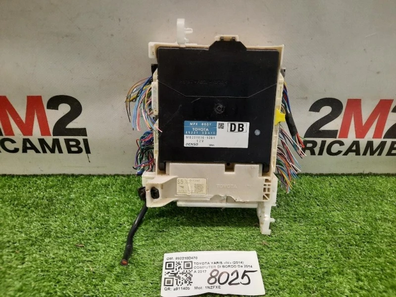 Computer DI Bordo 892210D470 Toyota Yaris IV 2014