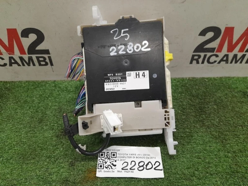Computer DI Bordo 892210D120 Toyota Yaris IV 2014