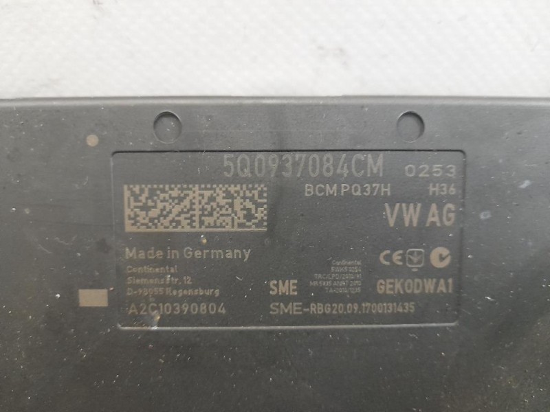 Computer DI Bordo 5Q0937084CM Volkswagen GOLF VII 2017