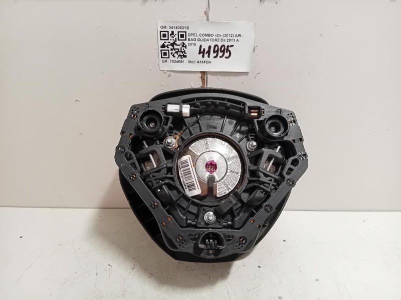 Air-bag Guidatore 34140831B Opel Combo D 2012