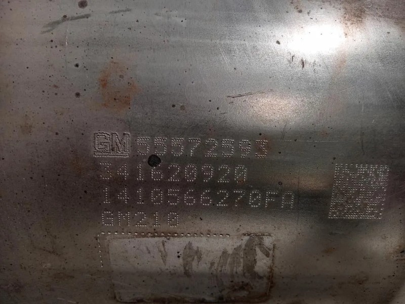 Catalizzatore 55572593 Opel Zafira C 2012