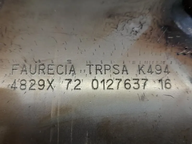 Catalizzatore 72004966958 Peugeot 208 I 2012