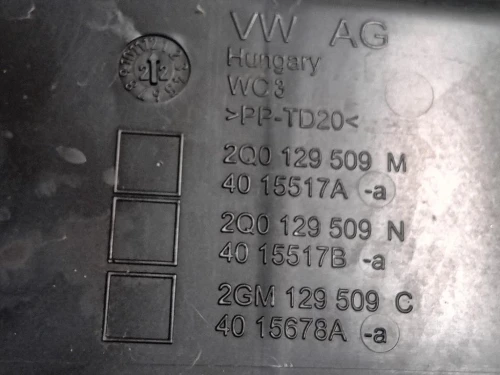 Condotto Aspirazione ARIA DX 2Q0129509 Audi A1 8XA Sportback 2012