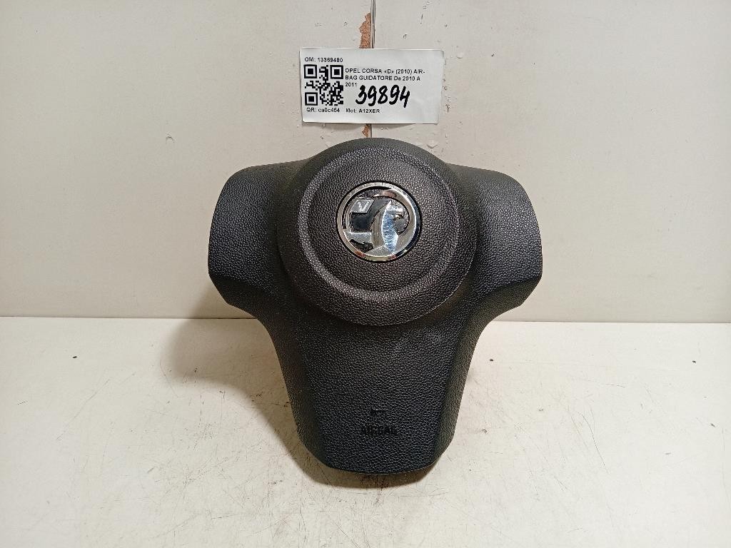 Air-bag Guidatore 13369480 Opel Corsa D 2010