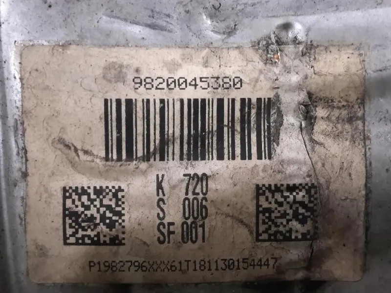 Catalizzatore 9820045380 Peugeot 208 II 2019