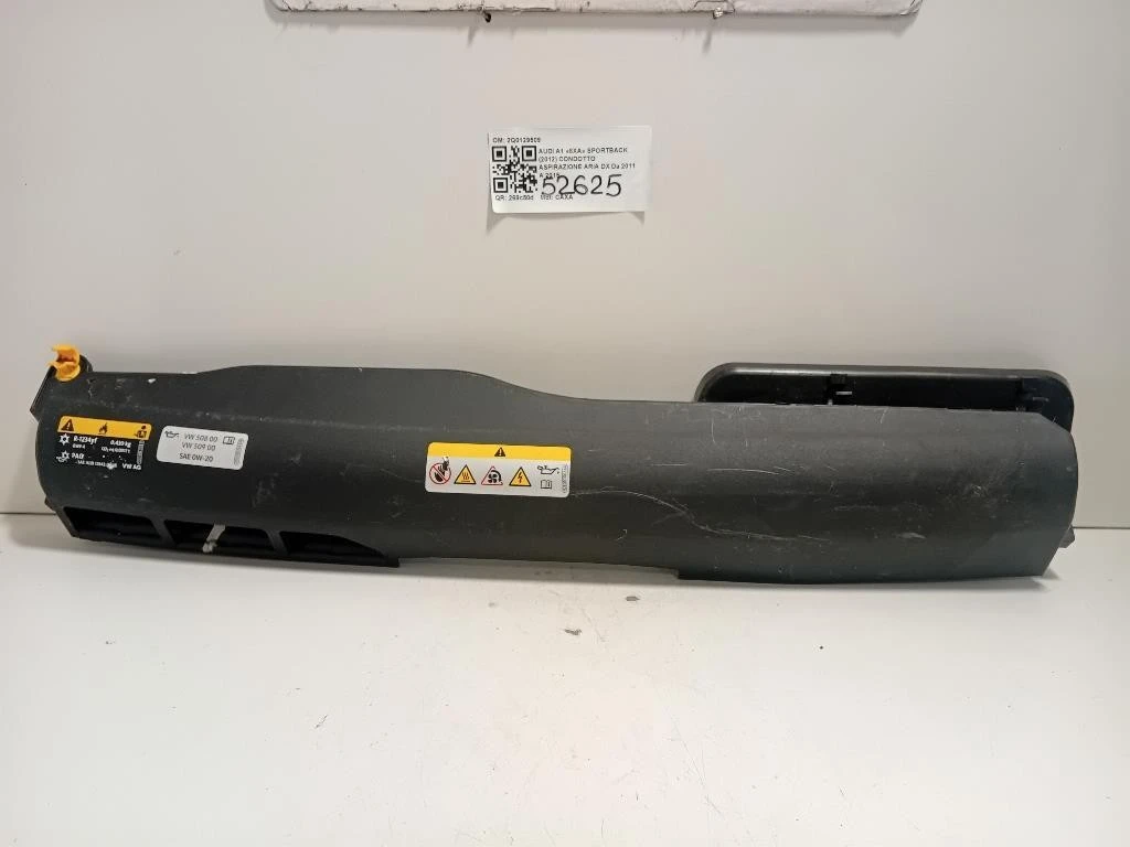 Condotto Aspirazione ARIA DX 2Q0129509 Audi A1 8XA Sportback 2012