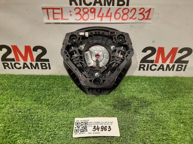 Air-bag Guidatore 34140831B Opel Combo D 2012